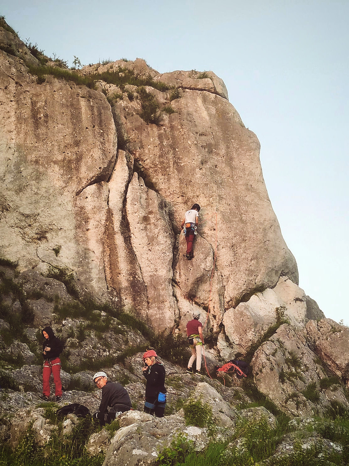 Podstawowy kurs wspinania na Jurze wg programu PZA  - 4 dni